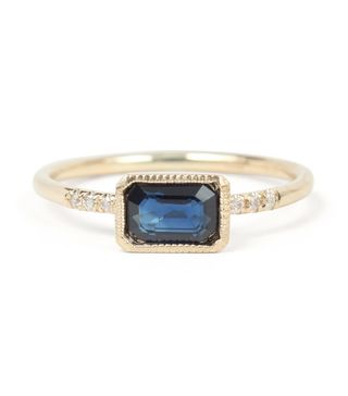 Jennie Kwon + True Blue Sapphire Ring
