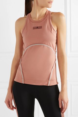 Adidas by Stella McCartney + Comfort Cutout Climalite Stretch Tank