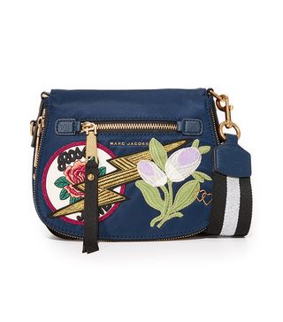 Marc Jacobs + Nylon Patchwork Small Nomad Saddle Bag