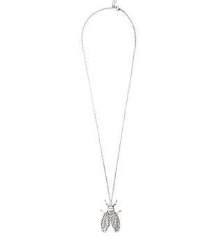 Balenciaga + Fly-Pendant Necklace
