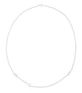 Maya Brenner Designs + Mini 3-Letter Personalized Necklace