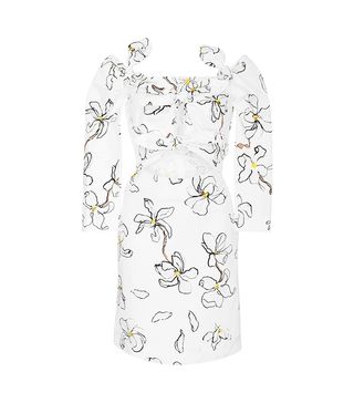 Isa Arfen + Magnolia 4-Knot Stretch Cotton Mini Dress