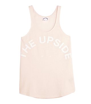 The Upside + Issy Printed Cotton-Jersey Tank