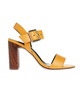 M&S Collection + Block Heel Buckle Sandal