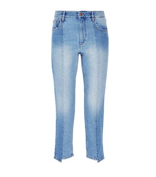 Isabel Marant Étoile + Clancy Cropped High-Rise Straight-Leg Jeans