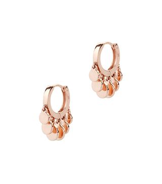 Jacquie Aiche + Disc Shaker Mini Hoop Earrings