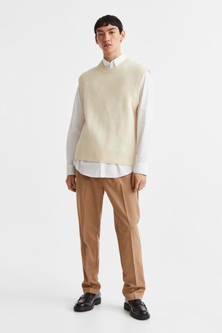 H&M + Regular Fit Wool Sweater Vest