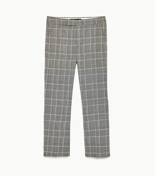 Zara + Checked Trousers