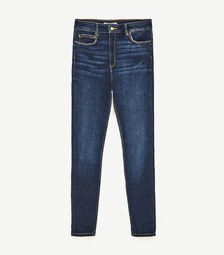 Zara + High Rise Skinny Jeans