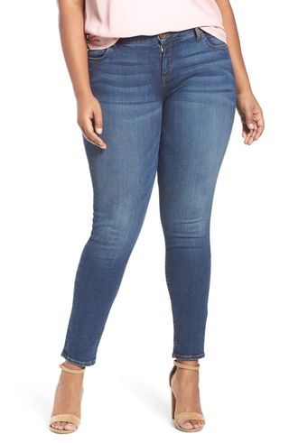 KUT from the Kloth + Plus Size Women's Kut From The Kloth Mia Toothpick Stretch Skinny Jeans