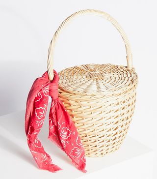 Free People + Straw Basket