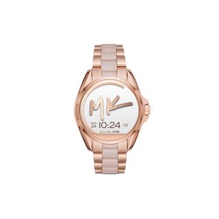 Michael Kors + Women's Access Bradshaw Digital Rose Gold-Tone Stainless Steel and Blush Acetate Bracelet Smart Watch