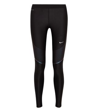 Nike + Power Speed Printed Stretch-Jersey Leggings