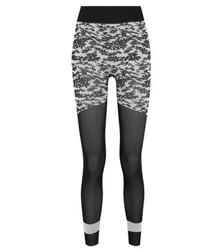 Adidas by Stella McCartney + Run Tight Printed Climalite Stretch-Jersey Leggings