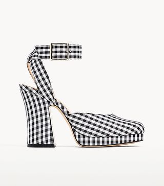Zara + High Heel Platform Shoes