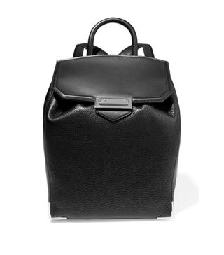 Alexander Wang + Prisma Skeletal Textured-Leather Backpack