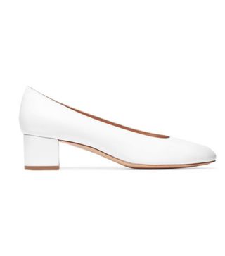 Mansur Gavriel + Ballerina Leather Pumps