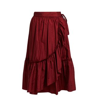 Rachel Comey + Bossa Ruffled-Detail Midi Skirt