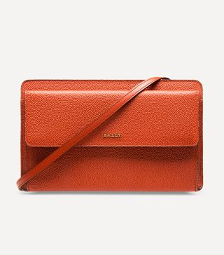 Bally + Women's Leather Minibag in Sienna
