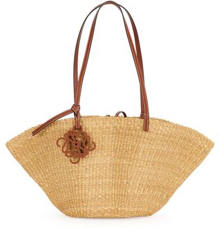 Loewe + Paula's Ibiza Small Shell Basket Bag