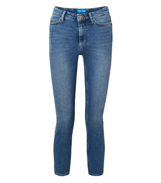 M.i.h Jeans + Niki Cropped High-Rise Skinny Jeans