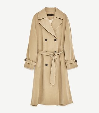 Zara + Bell Sleeve Trench Coat