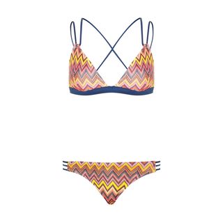 Topshop + Zig Zag Bikini Set