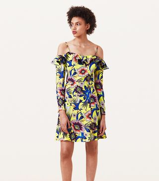 Finery London + Freegrove Mixed Print Dress