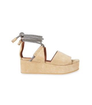 Whistles + Molino Rope Suede Wedge Sandals