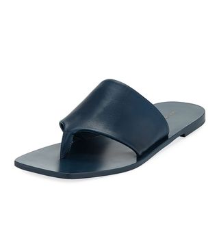 The Row + Flat Napa Leather Thong Sandals