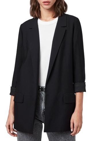 Allsaints + Aleida Open Front Blazer