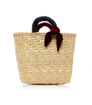 Donni + Straw and Velvet Large Basket Bag