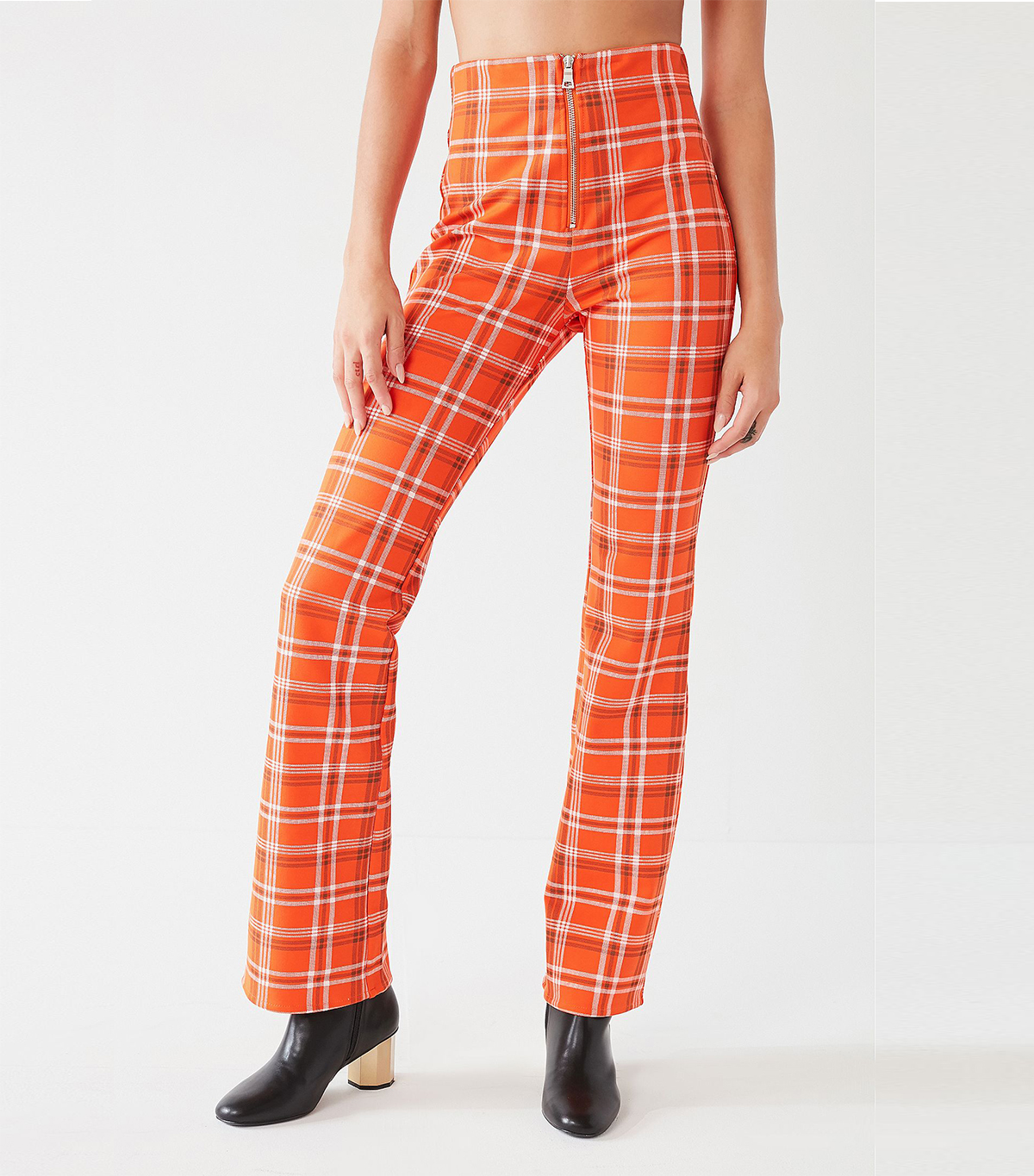 I.AM.GIA + Polaris High-Rise Plaid Pant