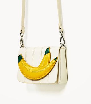 Zara + Mini Banana Crossbody Bag