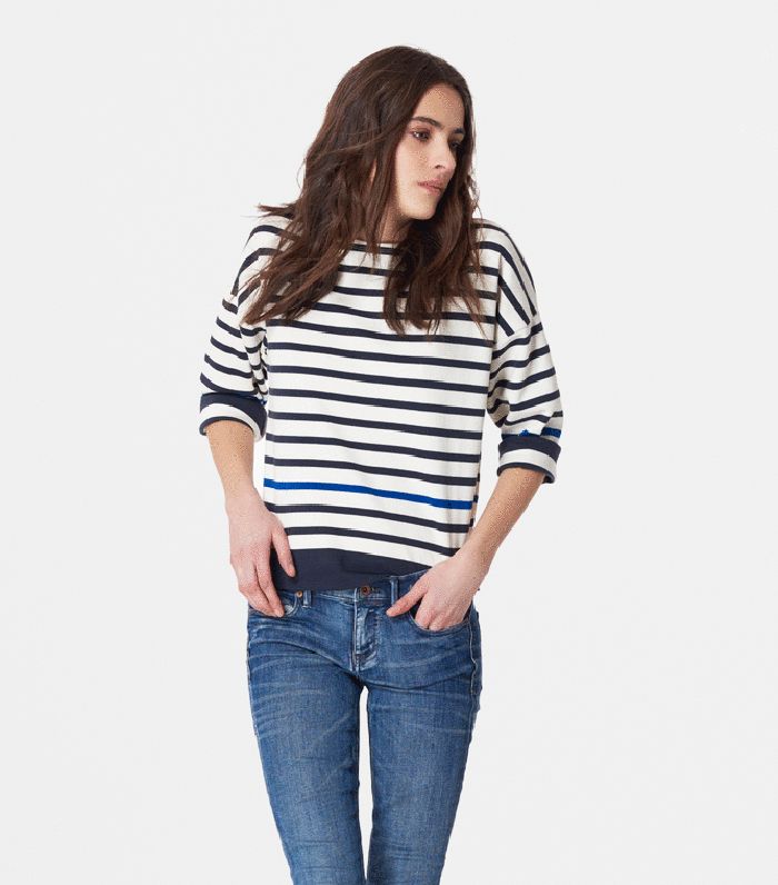 This Is Where Fashion People Buy Their Striped Shirts | Who What Wear