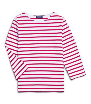 Saint James + Galathee Soft Cotton Nautical Stripe Shirt