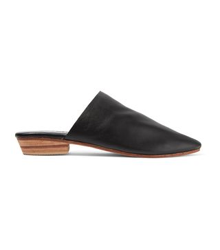St. Agni + Paris Leather Slippers