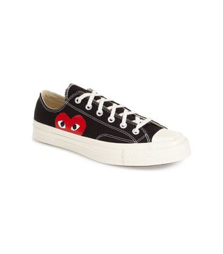 Comme des Garçons Play x Converse + Chuck Taylor Hidden Heart Low Top Sneaker