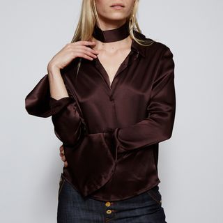 Orseund Iris + Silk Chocolate Shirt Set