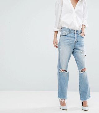 7 for All Mankind + Jared Boyfriend Jeans