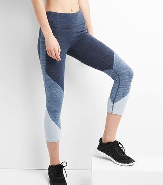 Gap + gFast Performance Cotton Colorblock Capris