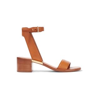 Rosetta Getty + Kayla Embellished Leather Sandals