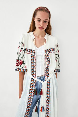 Zara + Kimono