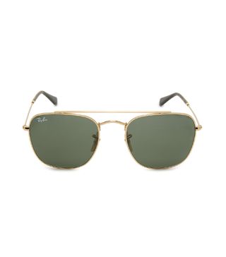 Ray-Ban + Square Aviator Sunglasses