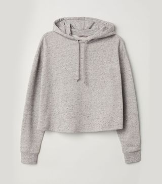 H&M+ + Short Hooded Sweatshirt