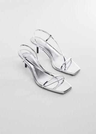 Mango + Metallic Strap Sandals - Women | Mango Usa