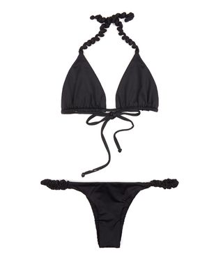 Reina Olga + Black Scrunchie Bikini