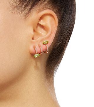 Bea Bongiasca + Gloriosa Lily 9K Rose Gold Spiral Earring