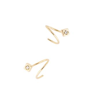 Jules Smith + Crystal Wrap Around Earrings