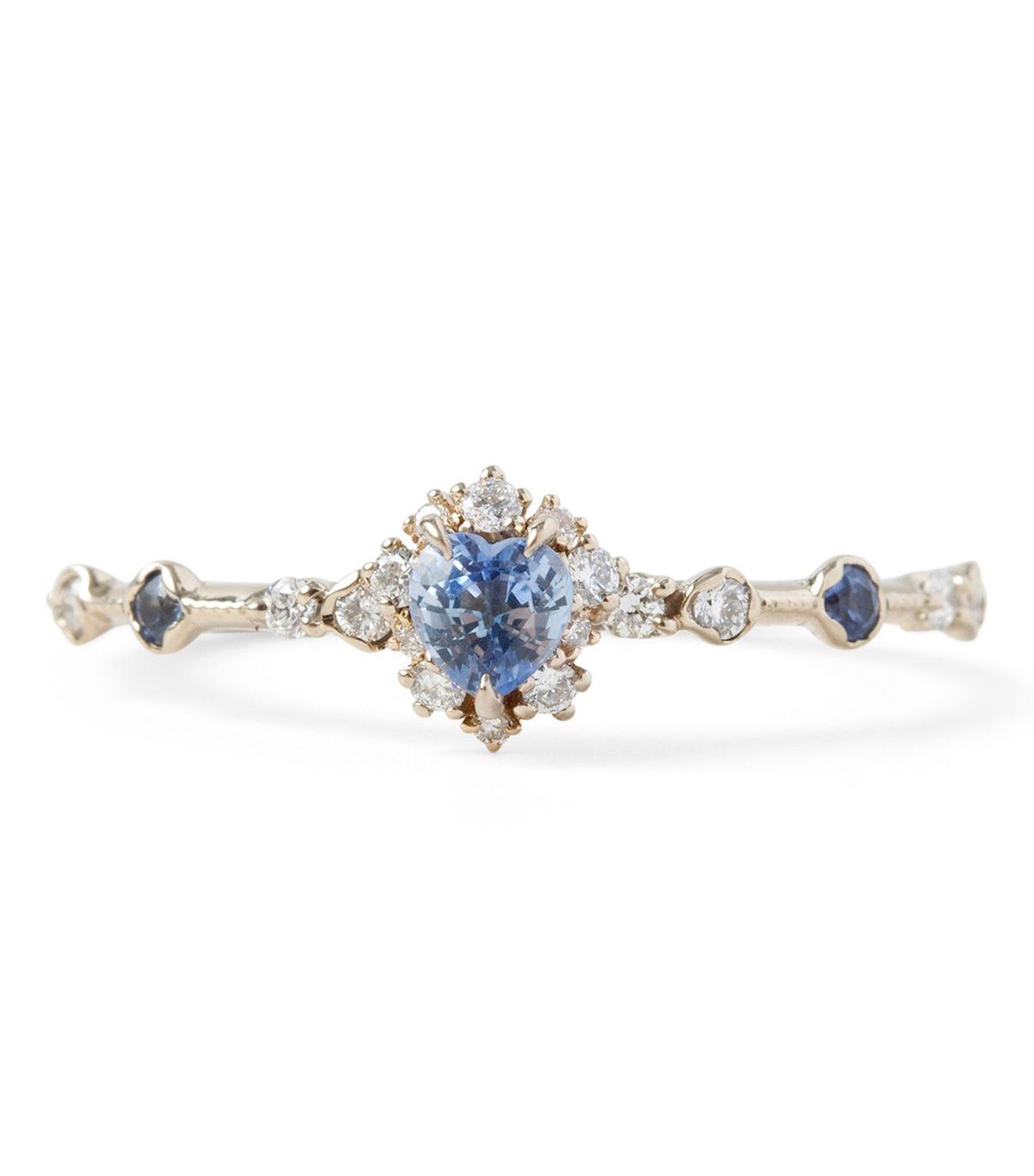 20 NonDiamond Engagement Rings That Are Stunning Who What Wear